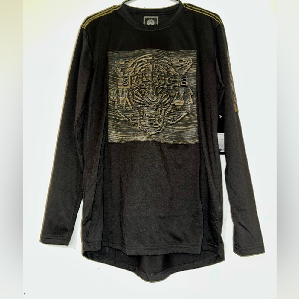 CR-24 Bordo Cromato Men's Long Sleeve Tee NWT Size Small